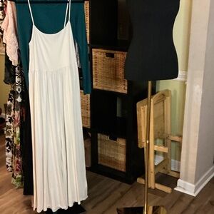 Aritzia Wilfred Market Jumpsuit - Cream - Medium